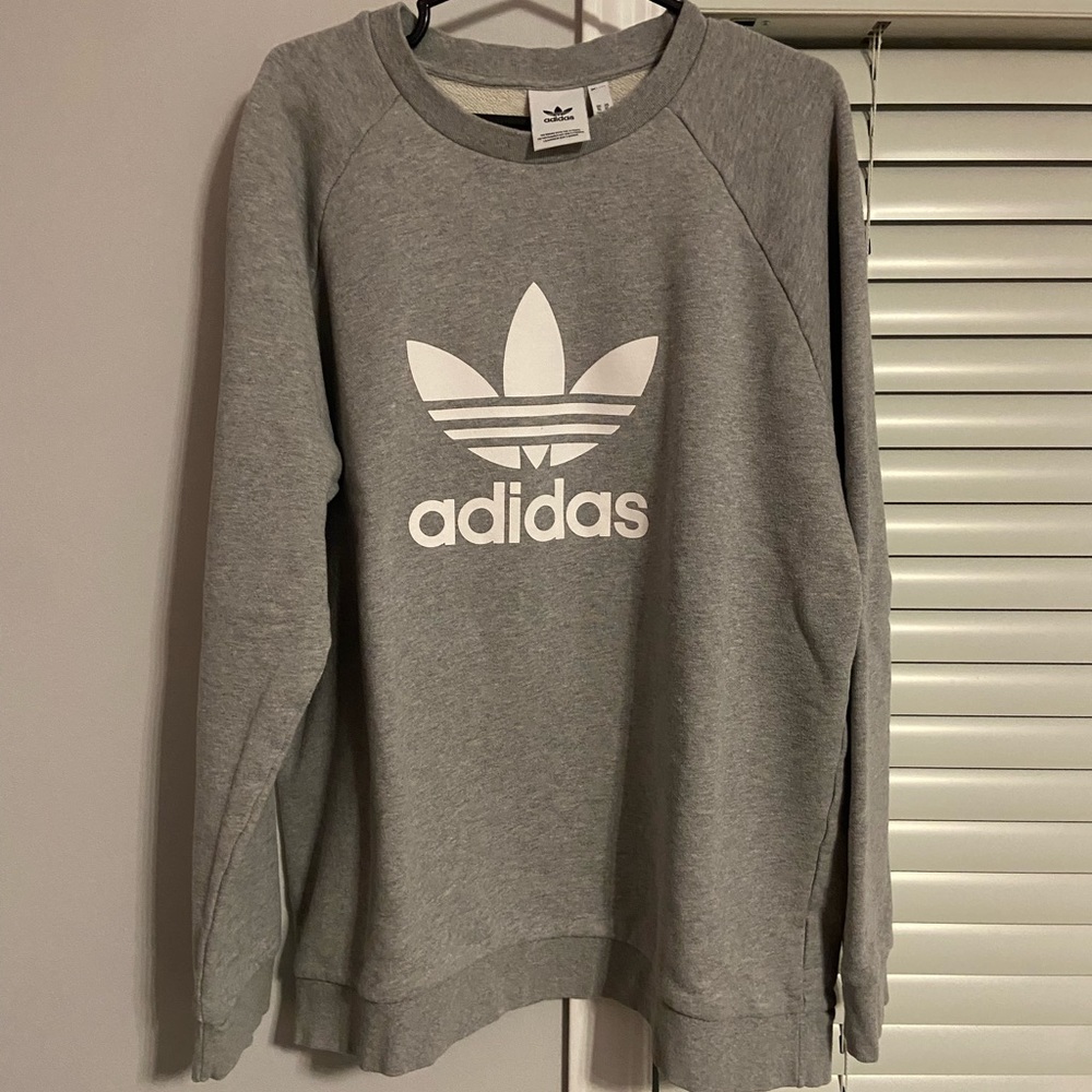 Adidas Crewneck (Grey)